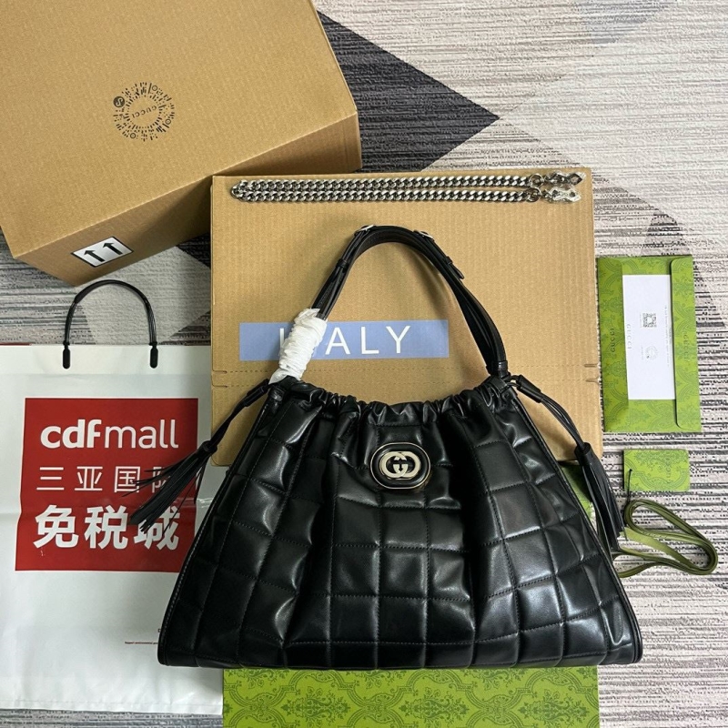 G*u*i top handle bags